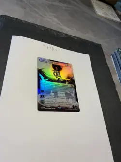 Magic the Gathering MTG Elspeth, Storm Slayer B'less FOIL Card NM/M Dragonstorm - Image 2