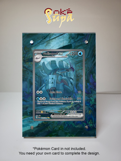Golisopod 246/182 - Pokemon Paradox Rift -Magnetic Card Case + Artwork + Stand - Image 1