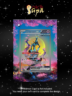 Iron Crown Ex 206/162 -Pokemon Temporal Force - Magnetic Card Case+Artwork+Stand - Image 1