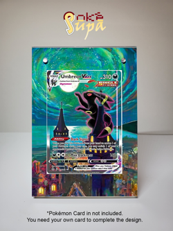 Umbreon Vmax 215/203 - Pokemon EvolvingSkies - Magnetic Card Case+Artwork+Stand - Image 1