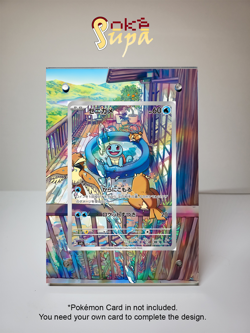 Squirtle 052/049 - Pokemon Special DeckSet -Magnetic Card Case + Artwork + Stand - Image 1