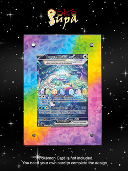 Terapagos Ex 170/142 - Pokemon Stellar Crown - Magnetic Card Case+Artwork+Stand - Image 1