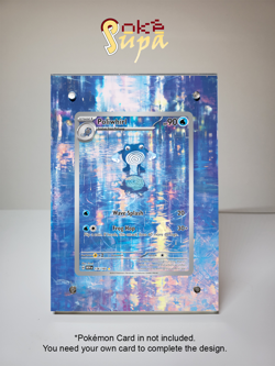 PoliWhirl 176/165 - Pokemon 151 - Magnetic Card Case + Artwork + Stand - Image 1