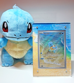 Squirtle 170/165 - Pokemon 151 - Magnetic Card Case + Artwork + Stand - Image 2