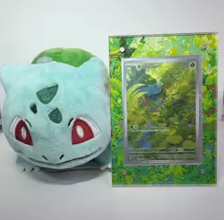 Bulbasaur 166/165 - Pokemon 151 - Magnetic Card Case + Artwork + Stand - Image 2