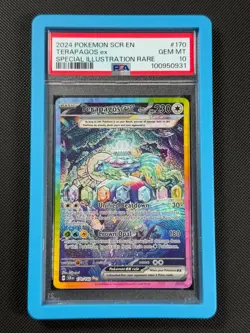 PSA 10 Terapagos ex 170/142 SIR Pokemon Card S&V Stellar Crown GEM MINT - Image 1