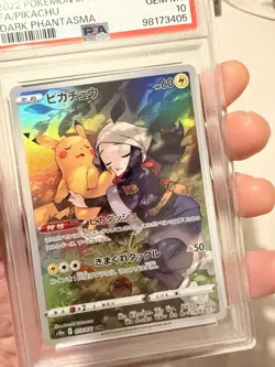 Pokemon PSA Grading Card 2022 JPN.SWSH FA/Pikachu Dark Phantasma #073 GEM MT 10 - Image 3