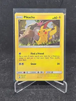 Pokemon Card Pikachu SM234 Sun & Moon Holo Ultra Rare Promo Holo - Image 1