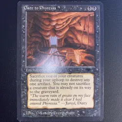 English - MTG Gate To Phyrexia - LP Vintage, Reserved List - Antiquities (1994) - Image 1