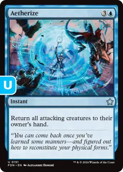 MTG Aetherize Foundations Uncommon Instant NM - Image 2