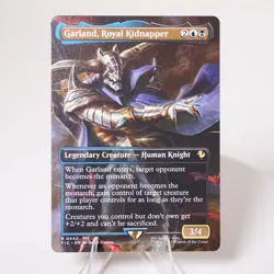 Garland, Royal Kidnapper Borderless 442 Regular FIC MTG NM See Video - Image 1