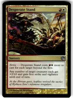 Magic the Gathering MTG Desperate Stand (147) Journey into Nyx FOIL - Image 1