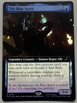 MTG Avatar: TLE The Blue Spirit Legendary Creature RARE FOIL #0178 - Image 1