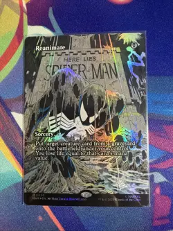 MTG - Reanimate (Borderless) Marvel Universe Eternal-Legal 20 NM FOIL - Image 1