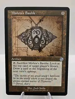 Mishra's Bauble (Schematic) MTG The Brothers' War: Retro Frame Artifacts Regular - Image 1
