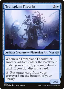 [MTG] Transplant Theorist (073) (ONE) LP-HP - Image 1