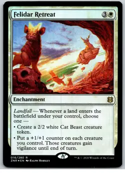 Felidar Retreat 16 LP Zendikar Rising MTG EN - Image 1