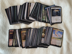 MTG Lord Of The Rings Tales Of Middle Earth CCG Lot 350+ Foils Lands Uncommons - Image 1