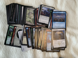 MTG Lord Of The Rings Tales Of Middle Earth CCG Lot 350+ Foils Lands Uncommons - Image 2