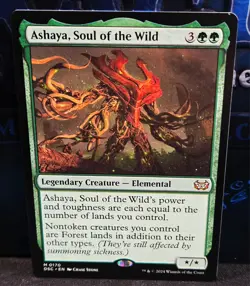 magic the gathering - Ashaya, Soul of the Wild - Legendary Creature - Elemental - Image 1