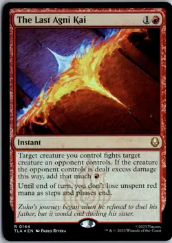 The Last Agni Kai R Avatar: The Last Airbender 144 NM Foil Magic - Image 1