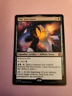 1x - The Soul Stone - #66 - Marvel's Spider-Man - NM MTG (Non Foil) - Image 1