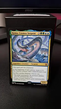 Magic The Gathering - MTG - NM - Koma, Cosmos Serpent - MKC - Image 1