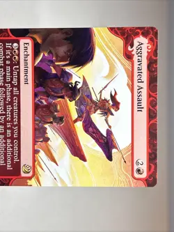 Aggravated Assault Wilds of Eldraine: Enchanting Tales Regular - Image 2