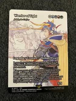 Magic MTG - Warrior of Light - Jodah, the Unifier (Showcase) - Final Fantasy - Image 1