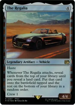 The Regalia - 0267 - Foil - Final Fantasy MTG - NM/M - Image 1