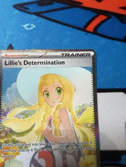 Lillie's Determination SIR 184/132 Mega Evolution Pokemon English MINT - Image 5