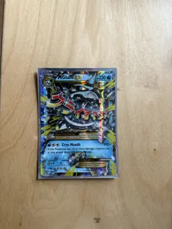 Pokemon XY Breakthrough Mega Glalie EX Holo Card #35/162 2015 - Image 1