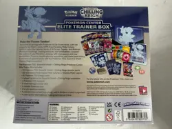 Pokemon TCG Chilling Reign SWSH06 Pokemon Center Elite Trainer Box Ice Rider ETB - Image 2