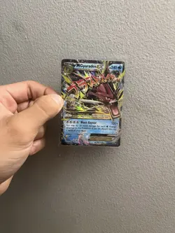 Pokemon TCG 2016 XY Breakpoint Mega M Gyarados EX Ultra Rare Holo Card 27/122 - Image 1