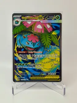 Pokemon TCG Mega Venusaur EX 155/132 Full Art Ultra Rare Evolution - Image 1