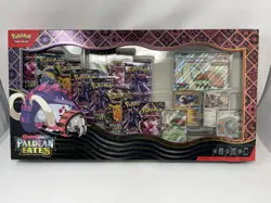 Pokemon Trading Card Game 25 Great Tusk Iron Threads EX Premium Collection NEW - Image 1