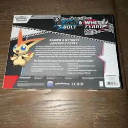 Pokemon Black Bolt White Flare Victini Illustration Collection NEW - Image 4
