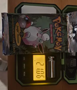 Wigglytuff 1999 Pokemon Jungle Booster Pack 742818061384 - Image 1