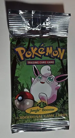 Wigglytuff 1999 Pokemon Jungle Booster Pack 742818061384 - Image 4