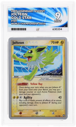 Pokemon TCG Jolteon Gold Star 101/108 ACE 9 World Championship Deck - Image 1