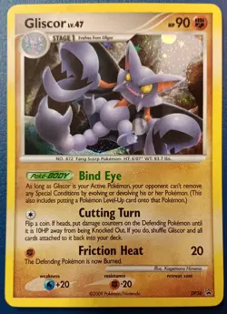 Pokemon - Gliscor DP36 - Diamond & Pearl Black ? Promos - Cosmos HOLO RARE - VLP - Image 1