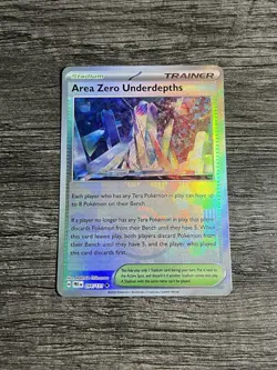Pokemon TCG Area Zero Underdepths Poke Ball Reverse Holo 094/131 NM Card - Image 1