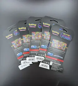 Pokemon TCG SEALED Phantasmal Flames Sleeved Booster Pack (LOT OF 5) - Image 2
