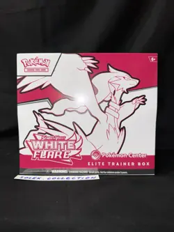 Pokemon TCG: White Flare Pokemon Center Elite Trainer Box Sealed (w/ Case) (ETB) - Image 1