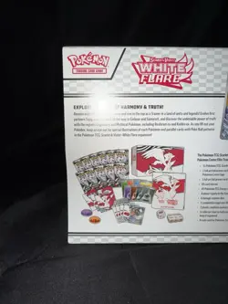Pokemon TCG: White Flare Pokemon Center Elite Trainer Box Sealed (w/ Case) (ETB) - Image 5