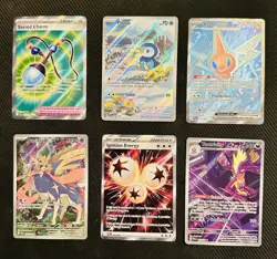 Pokemon Phantasmal Flames Lot of 6 Illustration Rare, Full Art Ultra Rare Piplup - Image 1