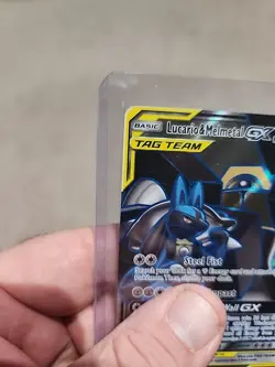 Lucario & Melmetal GX - SM192 Black Star Promo Alternate Art Pokemon TCG - NM - Image 4