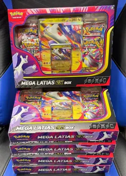 Pokemon Mega Latias EX Collection Case (5 Boxes) Brand New Factory Sealed - Image 1