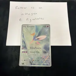 Cresselia 071/064 Illustration Rare - Pokemon Shrouded Fable - Near Mint - Image 1