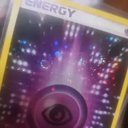 2005 Pokemon EX Emerald #105/106 Psychic Energy HOLO Swirl - Image 3